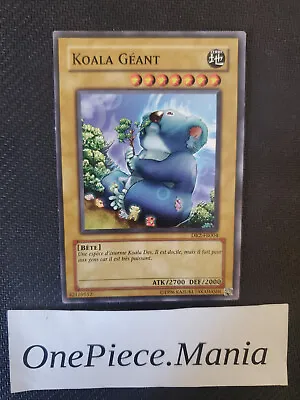 Yu-gi-oh! Koala Geant DR2-FR004 • £5.14