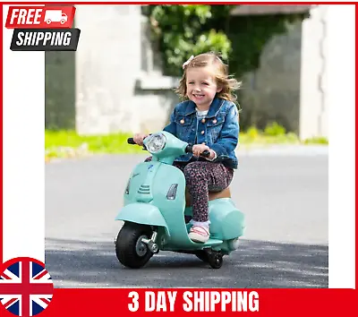 Mini Vespa Scooter 6V Electric Ride On Kids Outdoor Toy Battery Motorbike Gift • £89.98