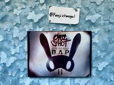 B.A.P BAP Japan 2nd Single - One Shot 2013 CD DVD • $20