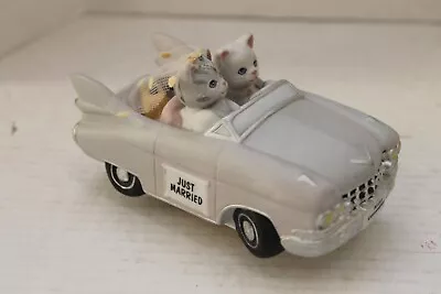 $12.50 • Buy Schmid Kitty Cucumber Figurine Music Box You Are The Sunshine Of My Life Wedding