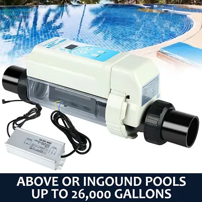 Chlorinator Salt Water For Swimming Pool Chlorine Generator System 26000 Gallon • $499.99
