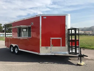 New 8.5 X 16 Food Trailer-truck 5' Porch  Restaurant Catering Bbq • $27960