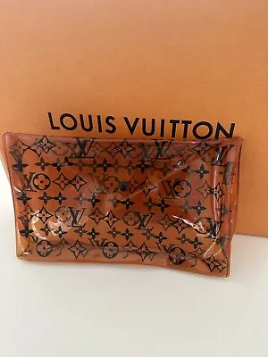 Louis Vuitton Pouch Swimsuit Makeup Storage MONOGRAM EMBOSSED PVC • $259