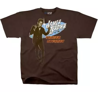 JAMES BROWN Apollo TheaterT SHIRT M-L-XL-2XL New Official Liquid Blue Merch • $19.46