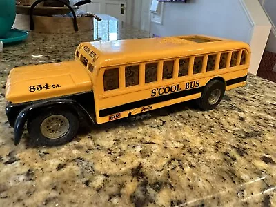 60’s Monogram 1970 Tom Daniels S'Cool Bus 1:24 Built Model Kit Vintage Plastic • $19.50