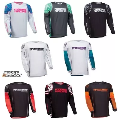 2024 Moose Racing Qualifier MX Motocross Offroad ATV Jersey - Pick Size & Color • $31.95