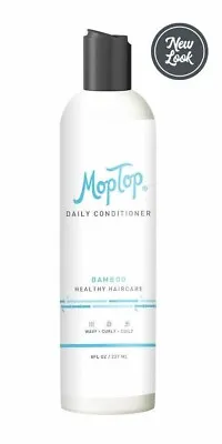 $14.36 • Buy Mop Top Daily Conditioner Bamboo Healthy Hair Care 8 Oz - SEALED New