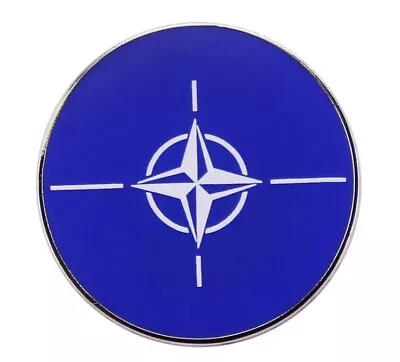 NATO Metal Pin Badge • £7.95