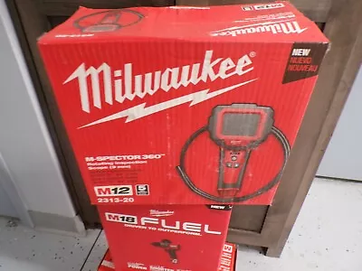 2313-20-milw   Milwaukee Tool M12 M-spector 360 Tool Only • $148.90