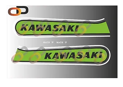 KAWASAKI H2B 750 TRIPLE DECALS Kawasaki Decals Kawasaki Triple Decals Sticker • £48