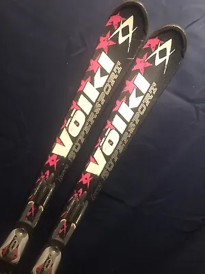 Volkl Skis Supersport 161cm With Marker 11 Din Adj Bindings*** • $177