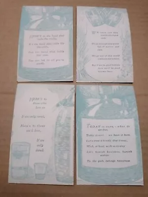 Penny Arcade Machine Poem Cards Unusual BOOZE CHAMPAGNE BEER Theme  • $19.99