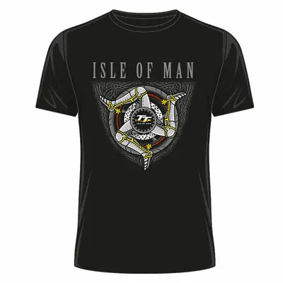 £14.99 • Buy  Official  Isle Of Man TT Races Black Legs T'Shirt - 20ATS18B