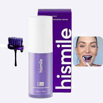 Hismile V34 Colour Corrector Purple Teeth Whitening Tooth Stain Removal Teeth • $39.44