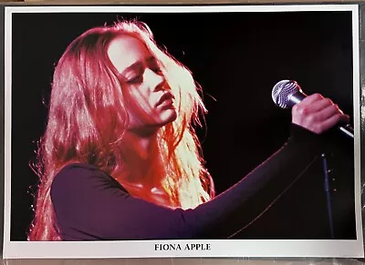 Vintage FIONA APPLE Live On Stage Poster 1990s NOS Deadstock  • $14.99