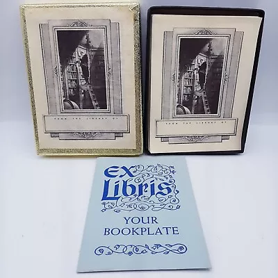 Vintage Ex Libris 45 Bookplates Antioch Bookplate Librarian • $18.39