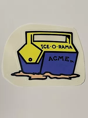 Vintage 1990s Acme Ice O Rama Skateboard Sticker NOS Mint Condition  • $13.26