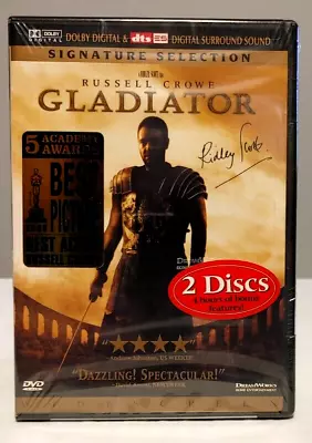 Gladiator (2000 2-Disc Signature Selection DVD) Brand New. Free Shipping!  • $6.80