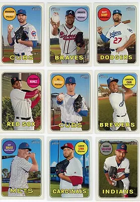 2018 Topps Heritage Baseball SHORT PRINTS SP FINISH YOUR SET *YOU PICK* • $2.50