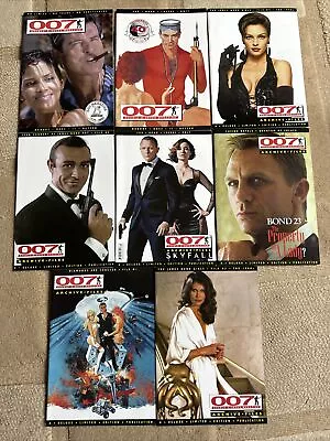 James Bond 007 Magazines Archive Files & Anniversary Mags Excellent Bundle Of 8 • £20