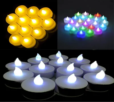 LED Flickering / Colour Changing Battery Operated Tea Light Candle Tea Light  • £7.99