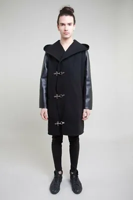 This Is Fred Wizard Coat 'Free Size' Black Rrp £175 TD8 CC 03 • $80.14