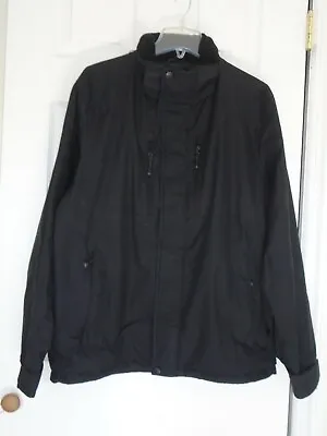 $12.50 • Buy Zeroxposur - Mens Xlge - Black 'tween Seasons' Full Zip Windbreaker Jacket