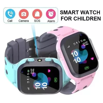 XIAOMI GPS SOS Kids Smart Watch SIM Card Waterproof Smartwatch  Children • $22.52