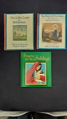 Little Lamb Of Bethlehem; Story Of Christmas; Prayers-Holidays (Vtg) 221202 • $24.10