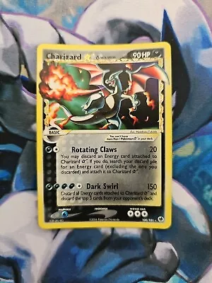 Pokemon EX Dragon Frontiers Charizard Gold Star 100/101 Played • $1300