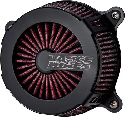 Vance & Hines Black Ceramic VO2 Cage Fighter Air Cleaner (40367) • $269.08