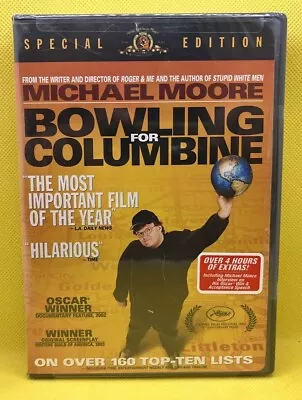 📦 Bowling For Columbine (DVD 2002 Michael Moore OSCAR Winning Documentary) • $9.94