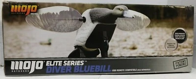 $69.95 • Buy Mojo Outdoors HW2493 Elite Series Diver Bluebill Motion Decoy-Box Damage