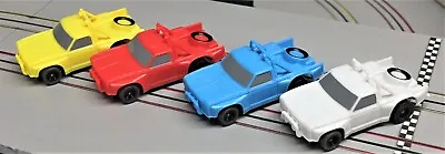 HO Slot Car IROC Racing Set - Super 7 Chassis W/ LL Stadium Super Trucks Bodies • $184.95