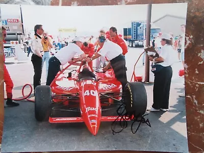 Signed Autographed 8 X 10 Photo Indy 500 Race Car Driver Scott Goodyear • $7.95