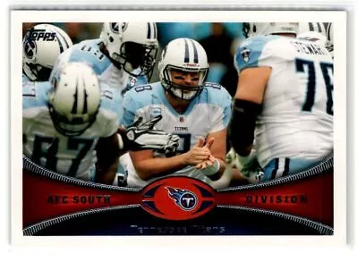 2012 Topps Football  #412 Matt Hasselbeck TC  Tennessee Titans • $1.35