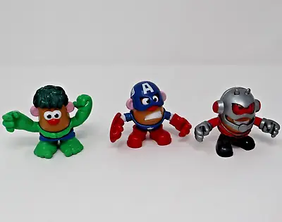 Mr Potato Head Marvel Avengers Spiderman Hulk Antman Mashable Figures Hasbro • $17.50