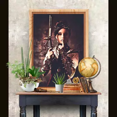 Steampunk Shhh! - Not Your Average Poster Print • $14.95