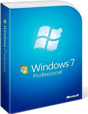 $32.95 • Buy Windows 7 Professional Edition 32 Bit Full Version W/ Install DVD &  License