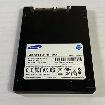 Samsung 830 SERIES MZ-7PC128 128GB  2.5  Solid State Drive • $17.90