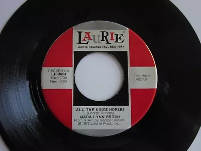 Mara Lynn Brown ALL THE KINGS HORSES Salty Tears LAURIE #3604 VG+ • $6