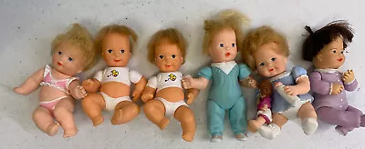 $39.95 • Buy VTG 1987 Bandai Tiny Blessings Baby Lee Ann Girl 3” Jointed Petite Doll + Lot