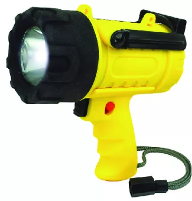 SeaChoice Waterproof LED Handheld Spotlight Floats Boat Marine Yellow 08091 • $26.88