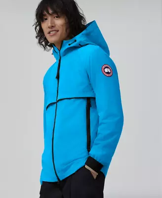 NWT NEW CANADA GOOSE Men Faber Hoody Glacial Blue Medium Medium M MSRP $575 • $500