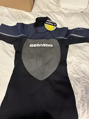 BRAND NEW Sea-Doo Neoprene Shorty Wetsuit Adult Men's XL - Slate Color! NWT! • $50