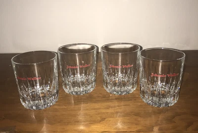 $27.90 • Buy Johnnie Walker Whiskey Glasses Set Of 4 (EUC)