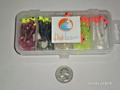 20 New Mister Twister Style Jig Kit  1/8 Ounce Great For Crappie Bass & Shad! • $13