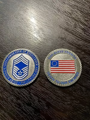 Chief Master Sergeant Challenge Coin • $12