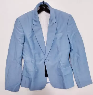 Haider Ackermann Classic Blazer Azul  Pale Blue  Sz 38 NWT • $311.29