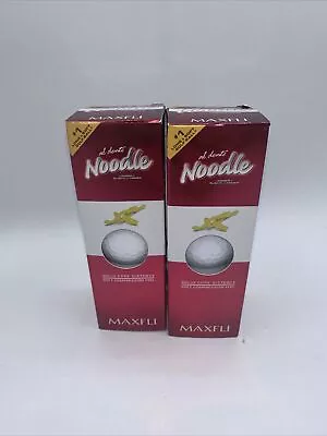 Maxfli Al Dente NOODLE LONGER & Slightly Firmer GOLF BALLS  6 COUNT • $14